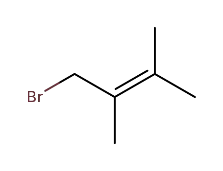 Molecular Structure of 5072-70-8 (2-Butene, 1-bromo-2,3-dimethyl-)