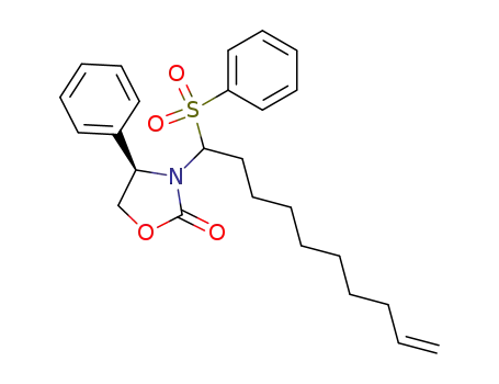 (4R)-3-[1-(phenylsulfonyl)dec-9-enyl]-4-phenyloxazolidin-2-one