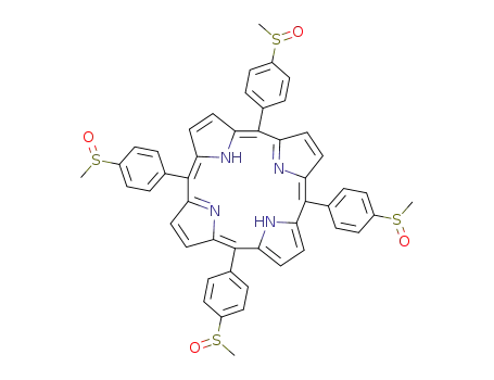 (5Z,10Z,14Z,19Z)-5,10,15,20-Tetrakis-(4-methanesulfinyl-phenyl)-porphyrin