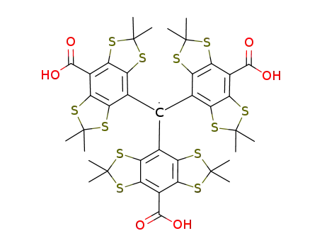 tris(8-carboxyl-2,2,6,6-tetramethylbenzo[1,2-d;4,5-d′]bis[1,3]dithiol-4-yl)methyl radical sodium salt