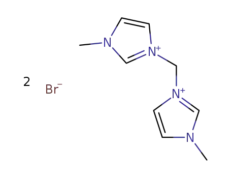 1,1'-dimethyl-3,3'-methylenediimidazolium bromide