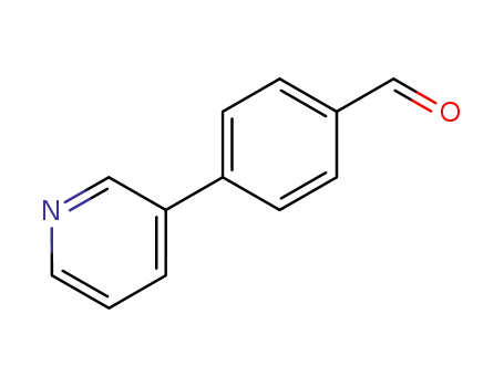 Molecular Structure of 127406-55-7 (4-(Pyridin-3-yl)benzaldehyde)