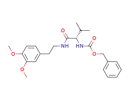 benzyl (1S)-1-({[2-(3,4-dimethoxyphenyl)ethyl]amino}carbonyl)-2-methylpropylcarbamate