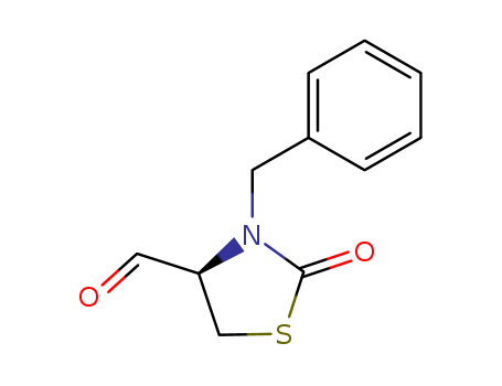 4-Thiazolidinecarboxaldehyde, 2-oxo-3-(phenylmethyl)-, (4R)-