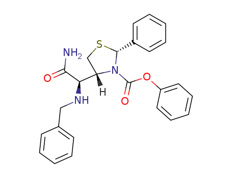 (R)-2-benzylamino-2-[(2R,4R)-3-phenoxycarbonyl-2-phenylthiazolidin-4-yl]acetamide