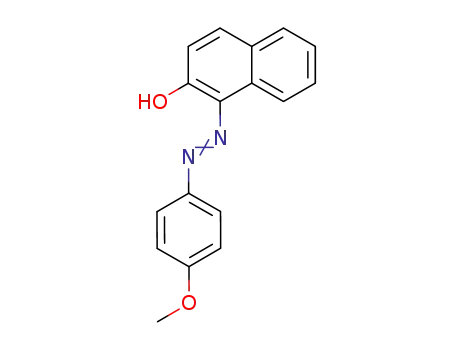 Molecular Structure of 13411-91-1 ((1Z)-1-[(4-methoxyphenyl)hydrazono]naphthalen-2(1H)-one)