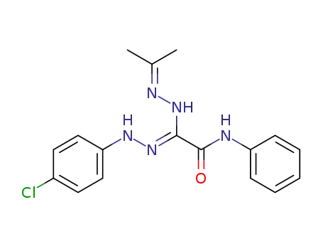 1-(4-chlorophenyl)-6,6-dimethyl-3-phenylaminocarbonyl-1,2,4,5-tetraaza-2,5-pentadiene