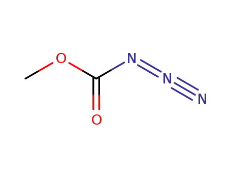 Molecular Structure of 1516-56-9 (Azidoformic acid methyl ester)