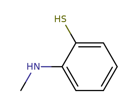 Molecular Structure of 21749-63-3 (2-(Methylamino)benzenethiol)