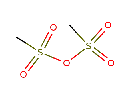 Molecular Structure of 7143-01-3 (Methanesulfonic anhydride)