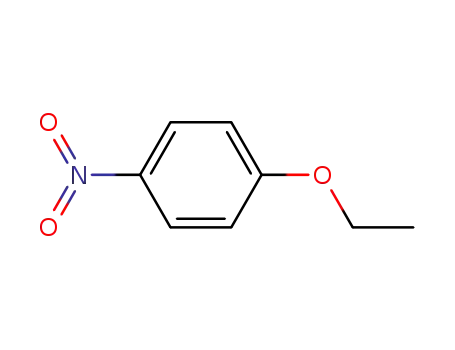 Molecular Structure of 100-29-8 (4-NITROPHENETOLE)