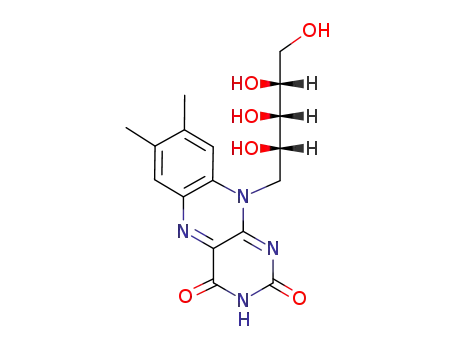 7,8-dimethyl-10-((2R,3R,4S)-2,3,4,5-tetrahydroxypentyl)benzo[g]pteridine-2,4(3H,10H)-dione