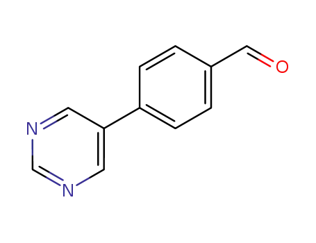 4-(pyrimidin-5-yl)benzaldehyde