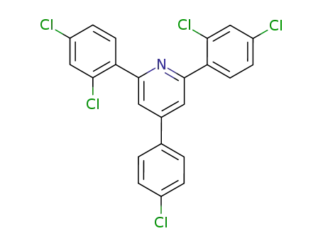 2,6-bis(2,4-dichlorophenyl)-4-(4-chlororophenyl)pyridine