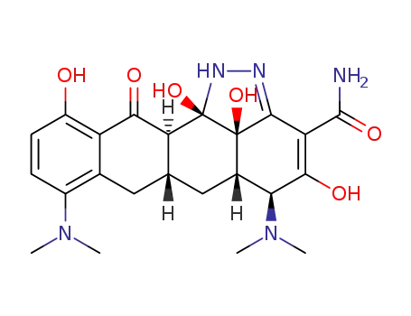 [5S-(5α,5aα,6aα,12baα,12cα)]-5,8-bis(dimethylamino)-1,5,5a,6,6a,7,12,12a,12b,12c-decahydro-4,11,12b,12c-tetrahydroxy-12-oxo-1,2-diazacyclopenta[de]naphthacene-3-carboxylic acid amide