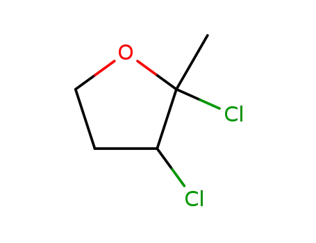 Molecular Structure of 13045-15-3 (Furan, 2,3-dichlorotetrahydro-2-methyl-)