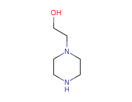 103-76-4,N-(2-Hydroxyethyl)piperazine,(b-Hydroxyethyl)piperazine;1-(2-Hydroxyethyl)piperazine;1-(b-Hydroxyethyl)piperazine;2-(1-Piperazinyl)ethanol;2-(Piperazin-1-yl)ethanol;2-Piperazinoethanol;N-(2-Hydroxyethyl)piperazine;N-(2'-Hydroxyethyl)piperazine;N-(b-Hydroxyethyl)piperazine;NSC 26884;NSC 38969;NSC 60706;