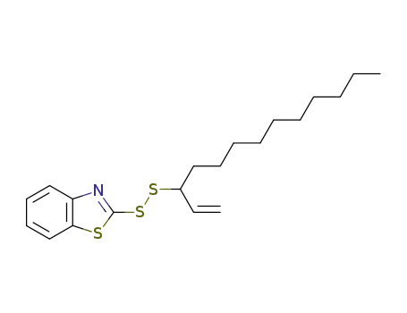 2-(2-(tridec-1-en-3-yl)disulfanyl)benzo[d]thiazole