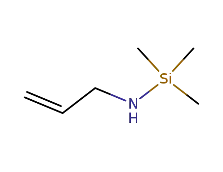Molecular Structure of 10519-97-8 (ALLYLAMINOTRIMETHYLSILANE)
