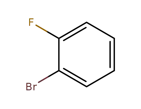Molecular Structure of 1072-85-1 (2-Bromofluorobenzene)
