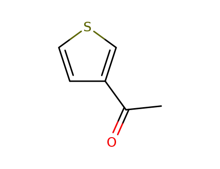 Molecular Structure of 1468-83-3 (3-Acetylthiophene)