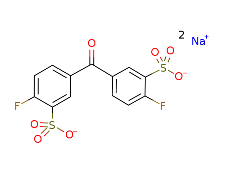 disodium 5,5'-carbonyl bis(2-fluorobenzenesulfonate)
