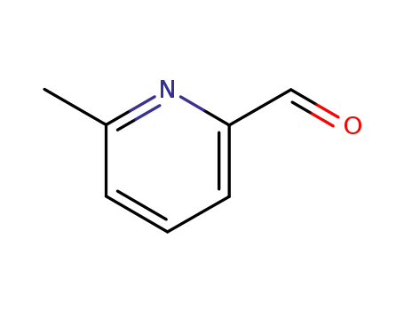 Molecular Structure of 1122-72-1 (6-Methyl-2-pyridinecarboxaldehyde)