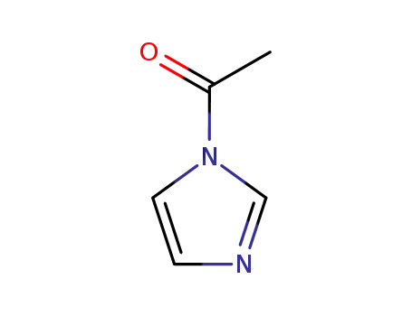 Molecular Structure of 2466-76-4 (1-Acetylimidazole)
