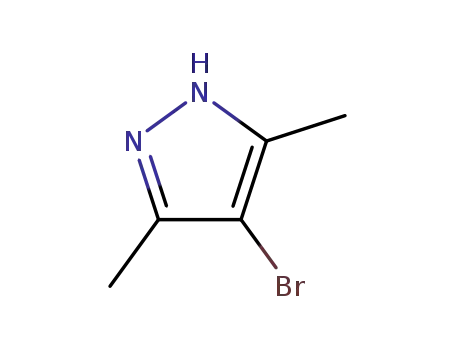 Molecular Structure of 3398-16-1 (4-Bromo-3,5-dimethylpyrazole)