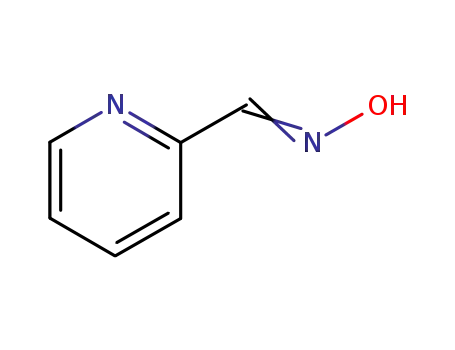 Molecular Structure of 873-69-8 (2-Pyridinecarbaldehyde oxime)