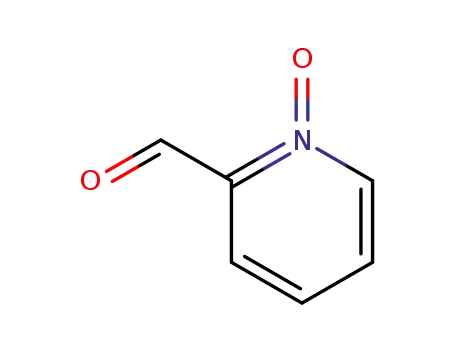 Molecular Structure of 7216-40-2 (2-Pyridinecarboxaldehyde, 1-oxide)