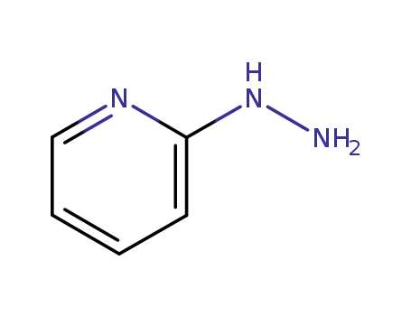 Molecular Structure of 4930-98-7 (2-Hydrazinopyridine)
