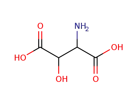 Molecular Structure of 71653-06-0 (3-HYDROXYASPARTIC ACID)