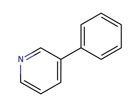 Molecular Structure of 1008-88-4 (3-Phenylpyridine)