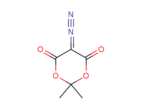 Molecular Structure of 7270-63-5 (5-DIAZOMELDRUM'S ACID)