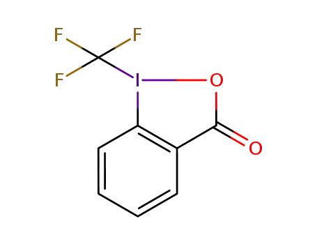 Molecular Structure of 887144-94-7 (1-Trifluoromethyl-1,2-benziodoxol-3(1H)-one)