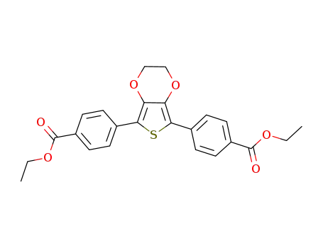 2,5-di(4-ethoxycarbonylphenyl)-3,4-ethylenedioxythiophene