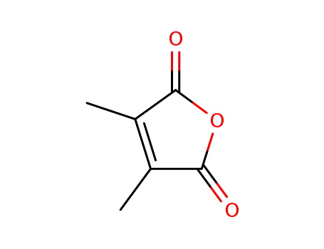 766-39-2,2,3-Dimethylmaleic anhydride,Maleicanhydride, dimethyl- (7CI,8CI);Pyrocinchonic anhydride (6CI);3,4-Dimethyl-2,5-furandione;Dimethylmaleic acid anhydride;Dimethylmaleic anhydride;NSC 92512;3,4-dimethylfuran-2,5-dione;