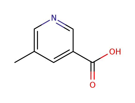 Molecular Structure of 3222-49-9 (5-Methylnicotinic acid)
