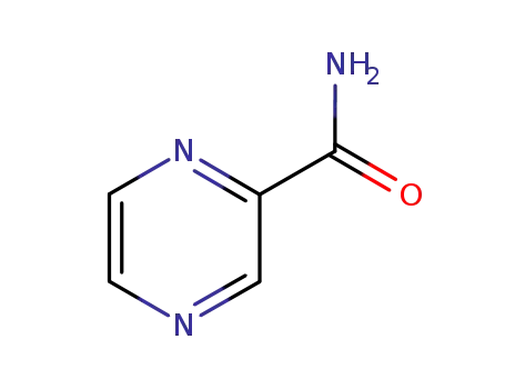 Molecular Structure of 98-96-4 (Pyrazinamide)