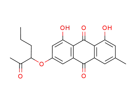 6-(1-propyl-2-oxopropoxy)-1,8-dihydroxy-3-methylanthra-9,10-quinone
