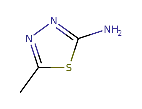Molecular Structure of 108-33-8 (2-Amino-5-methyl-1,3,4-thiadiazole)