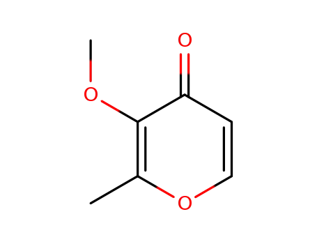 Molecular Structure of 4780-14-7 (3-Methoxy-2-Methyl-pyran-4-one)