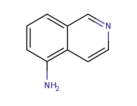 Molecular Structure of 1125-60-6 (5-Aminoisoquinoline)
