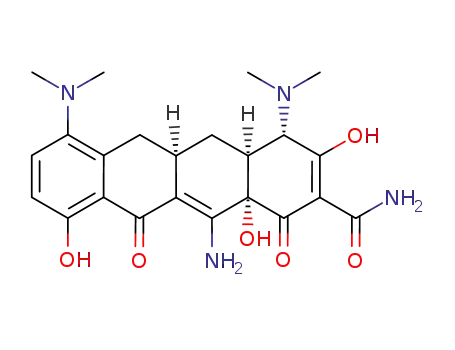 [4S-(4a,12aα)]-12-amino-4,7-bis(dimethylamino)-3,10,12a-trihydroxy-1,11-dioxo-1,4,4a,5,5a,6,11,12a-octahydro-naphthacene-2-carboxylic acid amide