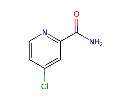 Molecular Structure of 99586-65-9 (4-Chloropyridine-2-carboxamide)