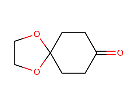 Molecular Structure of 4746-97-8 (1,4-Cyclohexanedione monoethyleneacetal)