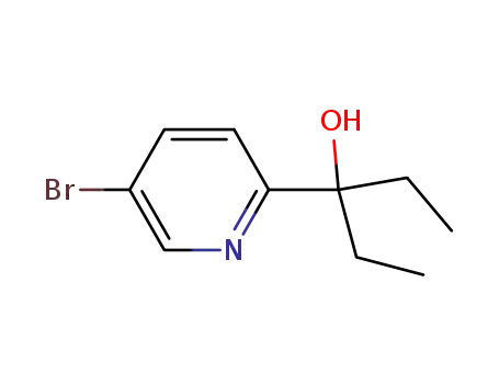 2-(3-hydroxy-pentane-3-yl)-5-bromo-pyridine