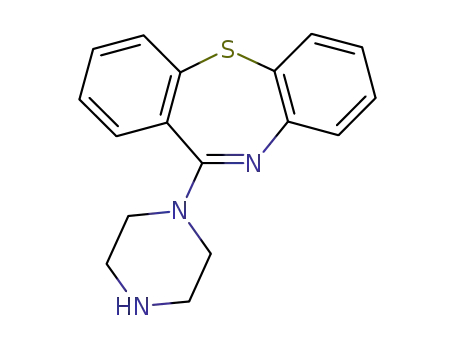 Molecular Structure of 5747-48-8 (N-Des[2-(2-hydroxyethoxy)ethyl] Quetiapine)