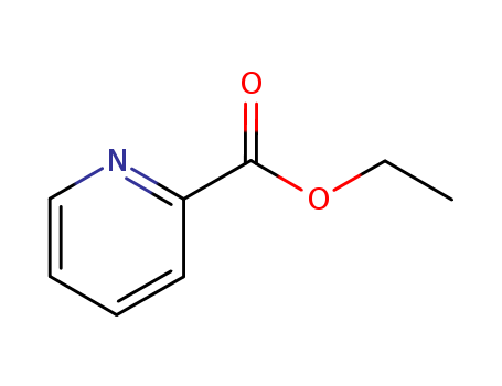 2524-52-9,Ethyl picolinate,Ethyl 2-picolinate;Ethyl 2-pyridinecarboxylate;2-Pyridinecarboxylicacid, ethyl ester;NSC 31651;NSC 959;2-(Ethoxycarbonyl)pyridine;Picolinic acid,ethyl ester (6CI,7CI,8CI);